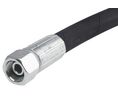 Hydraulic Hose, G1/2" Female, 12.7mm, Rubber, 275bar, Black, 1.96mm